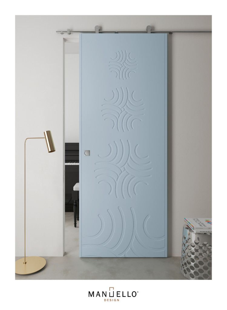 Laccato Liscio   mod. 3358 Nuvola pastello